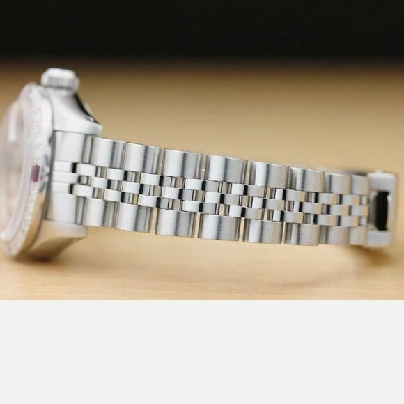 Rolex Datejust Ruby Mother of Pearl 18k White Gold Watch main image 2